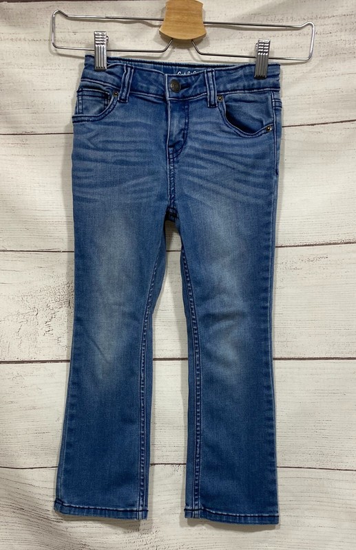 Cat & Jack girls denim jeans Bootcut stretch size 5T