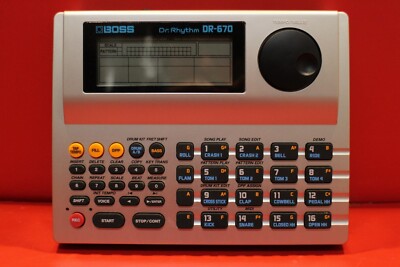 USED BOSS DR 670 Drum Machine Rhythm Box U2892 260117 | eBay