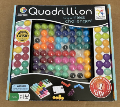 Smart Games Quadrillion Multi-Level Logic Game *pre-owned*