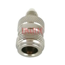 RF Coaxial Straight Brass Radio Antenna Connector N Female to FME Female Adaptor