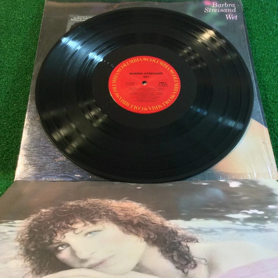 Barbra Streisand Wet 1979 Compete Original Album CBS Santa Maria Pressing LP Foto 3 de 4