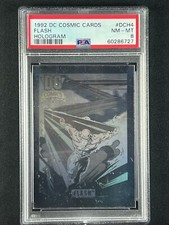 1992 DC Comics Cosmic Cards Hologram DCH4 Flash PSA 8