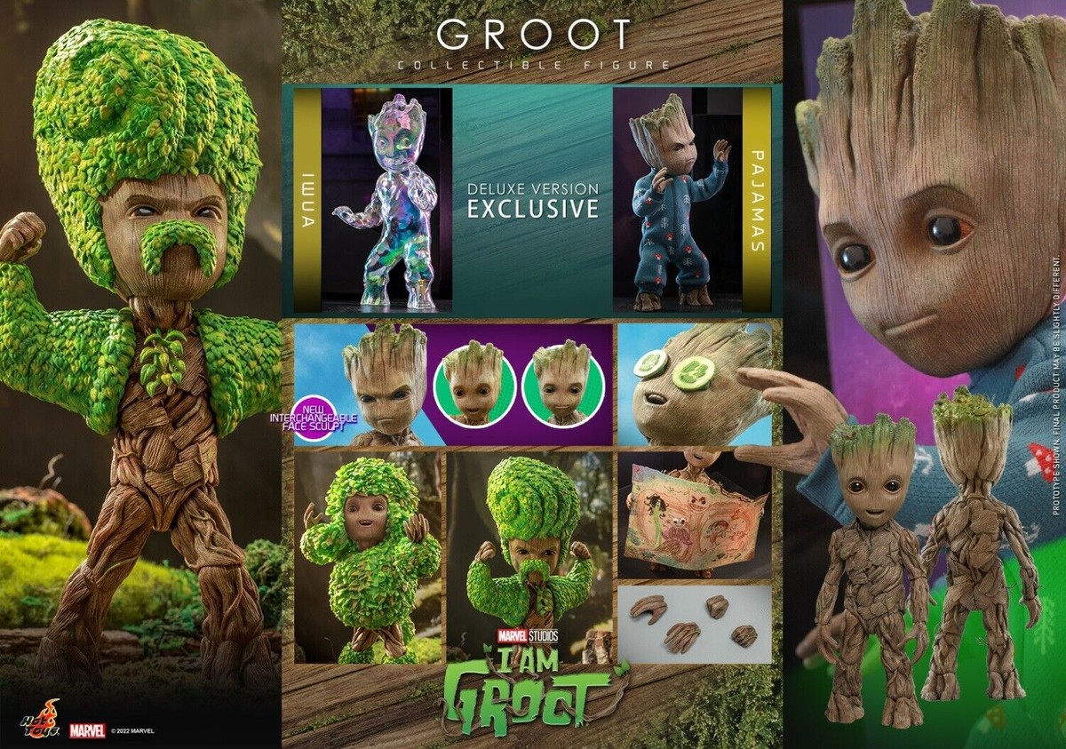 ホットトイズ MARVEL LITTLE GROOT フィギュア Amazon.com: Hot Toys Guardians of The Galaxy Little Groot 1