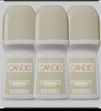 Avon Candid Anti-Perspirant Deodorant 2.6 oz Roll-On 3x Lot