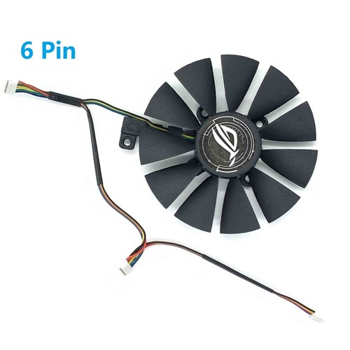 Cooler Fan For ASUS Strix GTX 1060 OC 1070 1080 GTX 1080Ti RX 480 T129215SU 87MM - Afbeelding 14 van 23
