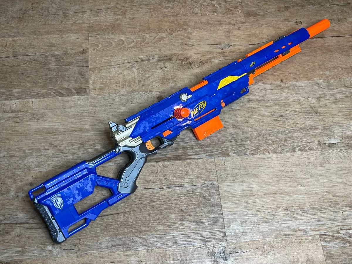  Nerf N-Strike Longstrike CS-6 Dart Blaster