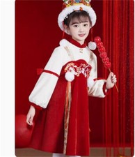 Girls' dress New Year Hanfu Chinese style New Year Tang Suit autumn winter