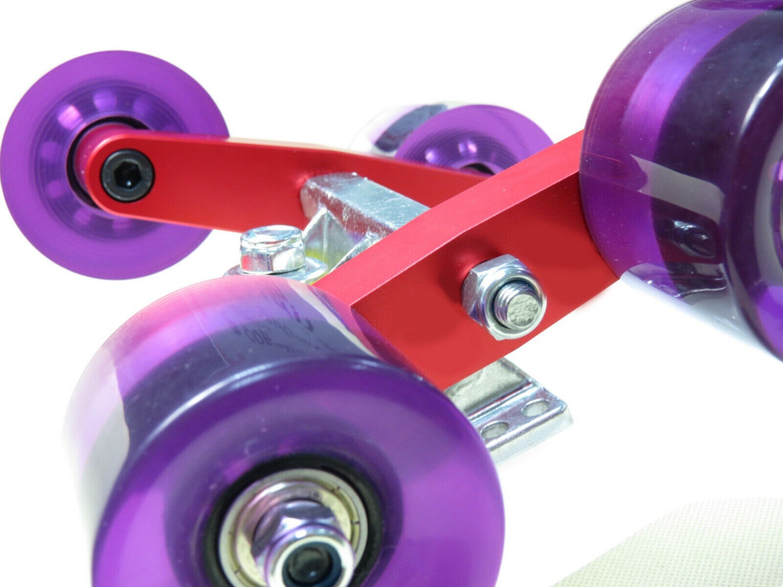 2 Trucks En Alliage D'aluminium 184mm Pour Longboard/skateboard – Légers Et Durables, Neufs