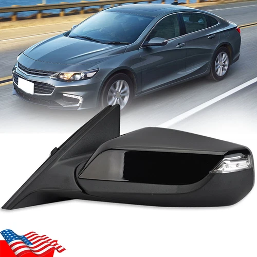 Driver Side Mirror Heated Signal Light For Chevy Malibu LT Hybrid 2016-2021 2022