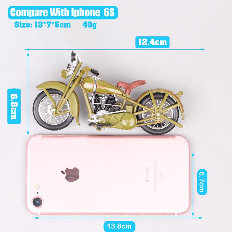 1/18 Scale Maisto 1928 Harley Davidson JDH Twin Cam Diecast Toy