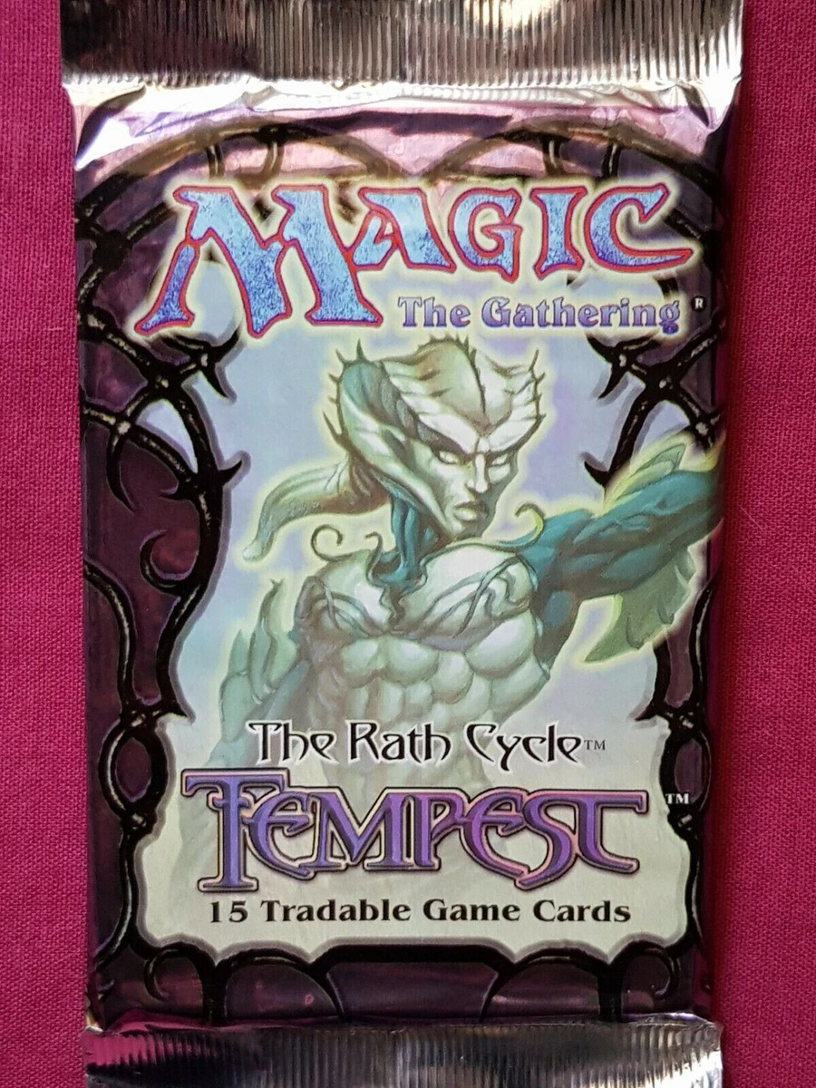 Magic: The Gathering Tempest デッキ　未開封 Preços baixos em Magic: The Gathering Tempest Lacrado pacotes de