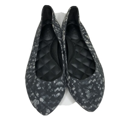 orthotic black flats