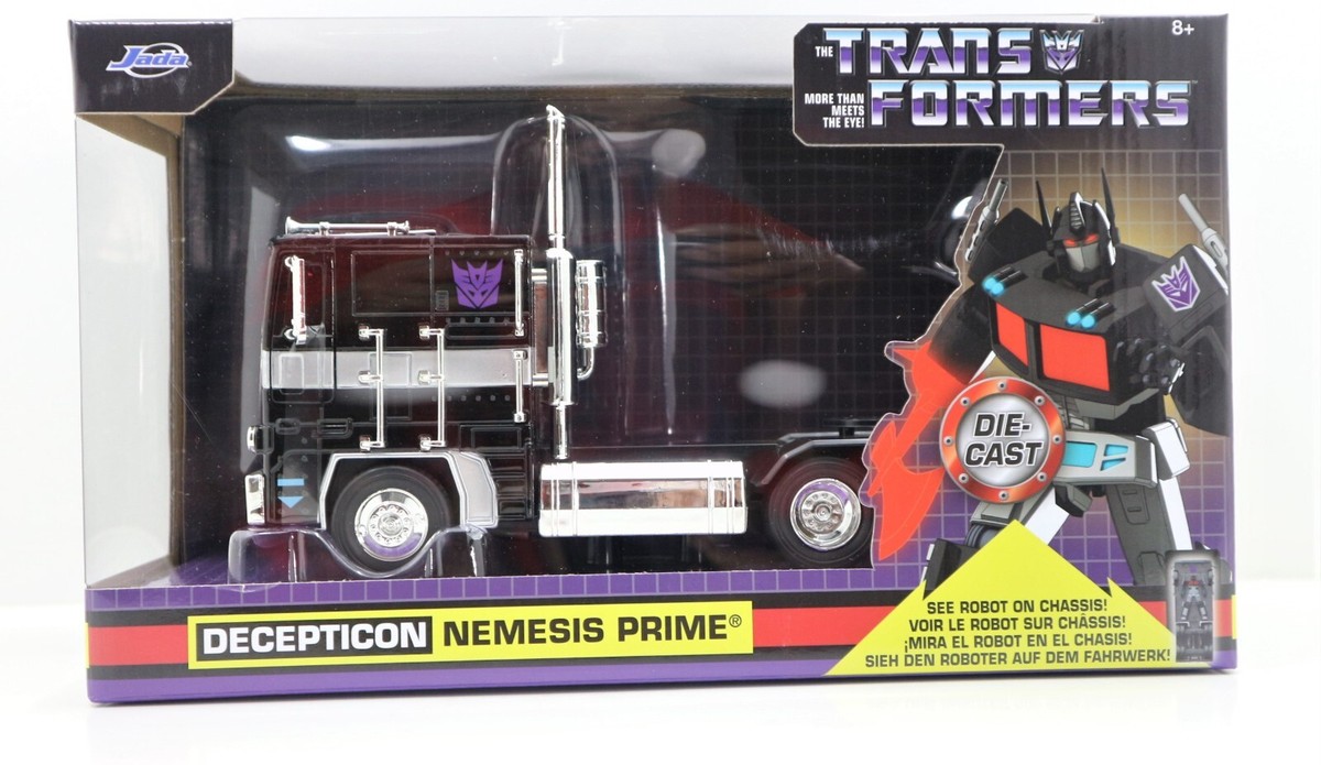 DECEPTICON NEMESIS PRIME W/ ROBOT ON CHASSIS 