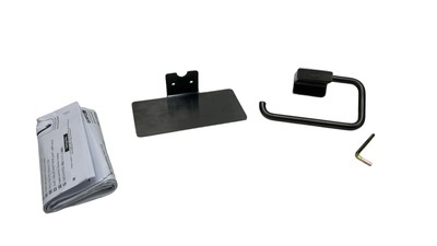hansgrohe Toilettenpapierhalter Klopapierhalter AddStoris mit Ablage 1 Rolle
