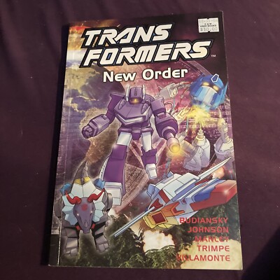TRANSFORMERS, VOL. 2: NEW ORDER Paperback VG TITAN Diamond Exclusive Edition 1st