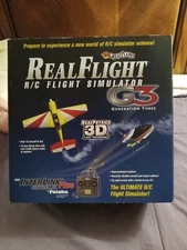 GREAT PLANES REAL FLIGHT  G3 FLIGHT SIMULATOR  INTERLINK PLUS CONTROLLER FUTABA 