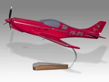Lancair 360 PH-JPR Tazmanian Devil Solid Mahogany Wood Handcrafted Display Model