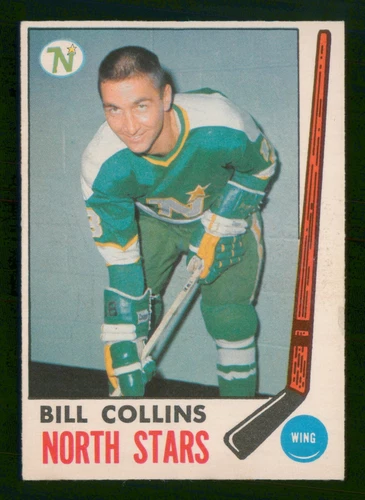 BILL COLLINS 1969-70 O-PEE-CHEE 69-70 NO 126 EXMINT+  40713