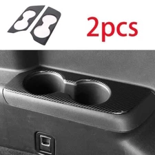 For Toyota Highlander 2020-22 Carbon Fiber Steel Rear L&R Water Cup Holder Frame