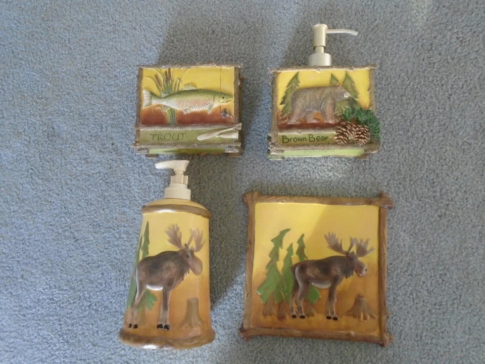 Blonder Home Accessories Set 17  Bath Ensemble for Home Decorative Wilderness - Image 2 of 4