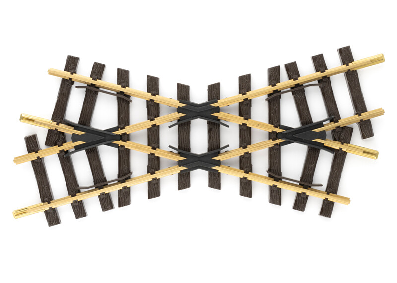 LGB Gゲージ クロッシング Crossing R1 30° 1300 LGB 13000 Scale Crossing Track R1 30 Degrees for sale online