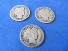 NICE Lot 3 BARBER Dimes  (2) 1908,1915