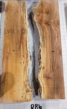 R86 Spalted Maple Burl Live Edge River Tabletop Project 8 mc 24x15x1