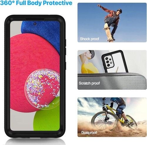 Cover Samsung A52s 5G, Cover Samsung A52 5G/4G Custodia Antiurto 360 Gradi con P - Foto 7 di 7