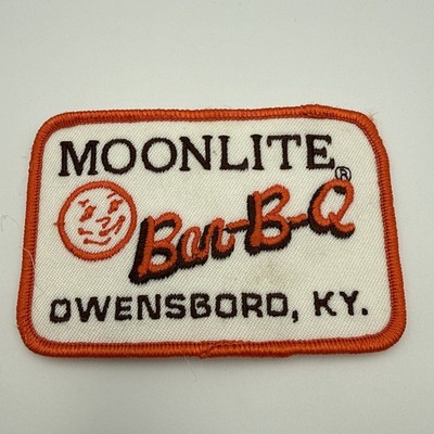 Vintage Moonlite BAR-B-Q Patch Owensboro, KY New Unused