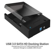 Sabrent USB 3.0 SATA Hard Drive Flat Docking Station - EC-DFLT