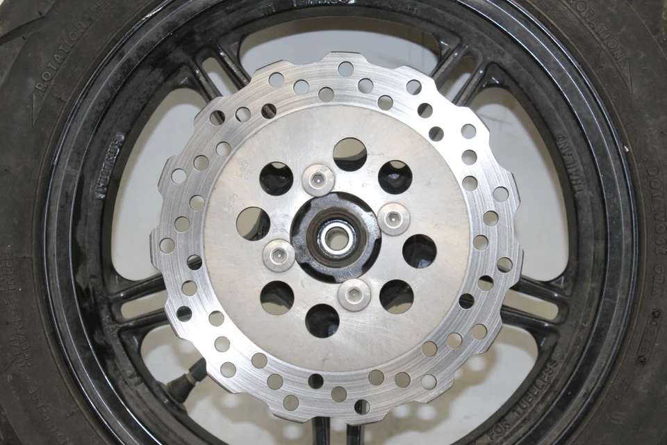 Kawasaki Z125 Pro BR125 2017-2025 OEM llanta delantera rotor neumático Foto 2 de 4