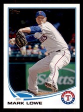 2013 Topps #57 Mark Lowe Texas Rangers