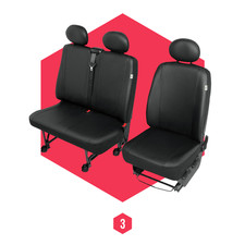 Sitzbezüge für VW Transporter T4 (90-03) Vorne 1+2 Autositzbezüge Schonbezüge