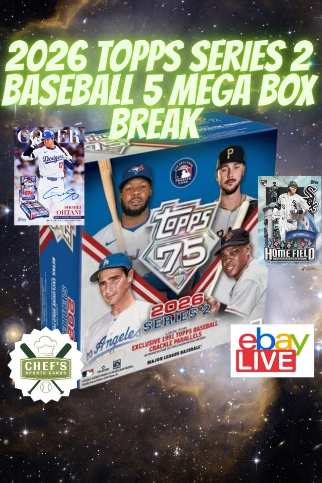 2026 TOPPS SERIES 2 BASEBALL 1/4 MEGA CASE (5 BOX) BREAK #31