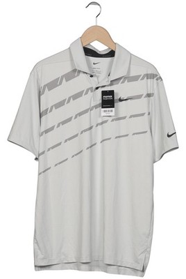 Nike Golf Poloshirt Herren Polohemd Shirt Polokragen Gr. M Grau #q26haxd
