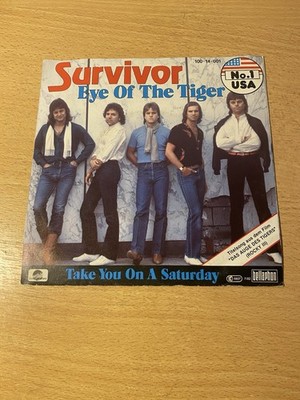 7'' SURVIVOR * Eye Of The Tiger (FILM OST ''ROCKY 3'' SYLVESTER STALLONE)