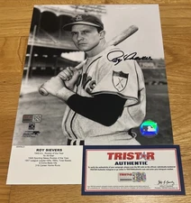 Roy Sievers Auto Autograph Signed 8x10 Photo Tri-Star COA Rare