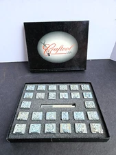 Craftool USA Leather Stamp Script Alphabet Set - Complete in Box