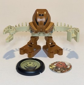 Lego Bionicle Lot 6 McDonalds Tohunga + Disks, 3 Toa Mata, & 2 Matoran Complete