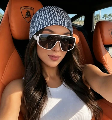 Gucci Shield Sunglasses for Women for sale | eBay