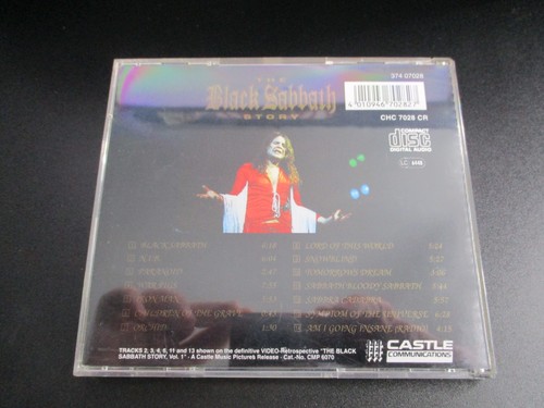 BLACK SABBATH - THE BLACK SABBATH STORY COMPILATION CD CASTLE COMMUNICATIONS - Picture 2 of 6