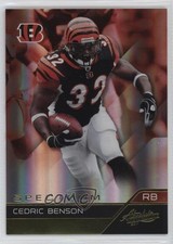 2011 Panini Absolute Memorabilia Spectrum Gold 10/25 Cedric Benson #23 7eo