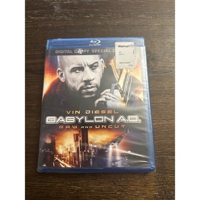 Babylon A.D. Blu-ray Vin Diesel Raw and Uncut Special Edition New Sealed