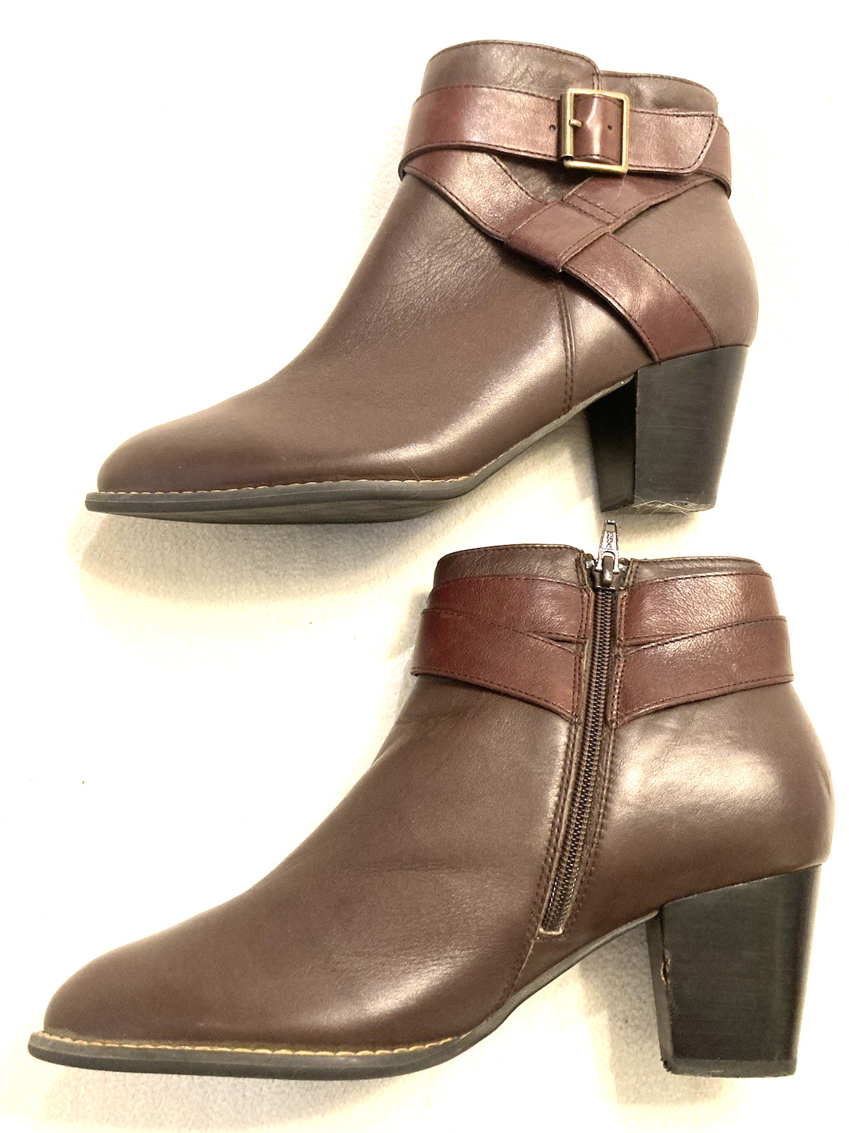 Vionic Trinity Ankle Booties, Leather, Chocolate … - image 5