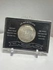 1964 JOHN F. KENNEDY In Memoriam Silver Half Dollar in Original Plastic Case