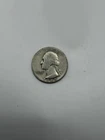 1945 25C Washington Quarter Good Condition 90% Silver Under Melt