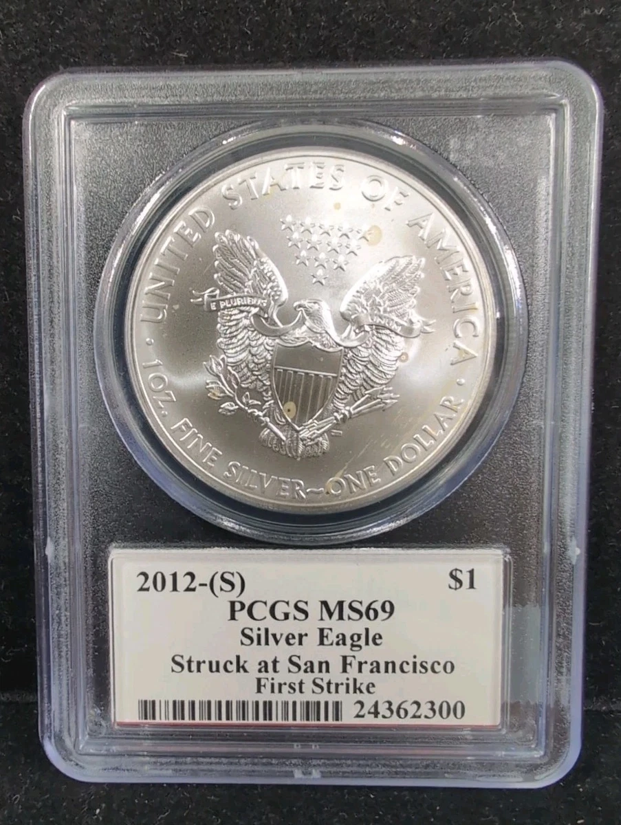 American Eagle PCGS 2012 Silver Bullion Coins for sale | eBay