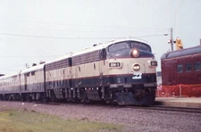Duplicate Train Slide  Burlington Northern BN-1 06/24/1995 Galesburg IL