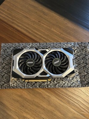 MSI GeForce RTX 2060 SUPER VENTUS 2x GP OC PCIe 8-pin Graphics Card HDMI DP