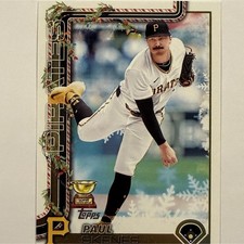 2025 Topps Holiday All-Star Rookie Paul Skenes #H70 Pittsburgh Pirates MLB